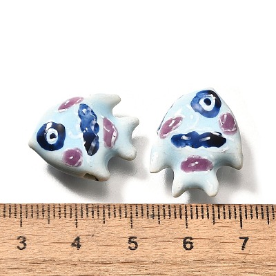 Handmade Porcelain Beads PORC-S002-02A-1