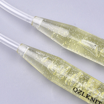 PVC Wire PC Circular Knitting Needles TOOL-T006-15-1