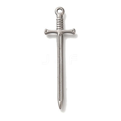 304 Stainless Steel Pendants STAS-H223-17AS-01-1