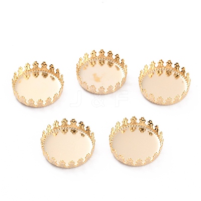 304 Stainless Steel Cabochon Settings STAS-Y001-06B-G-1