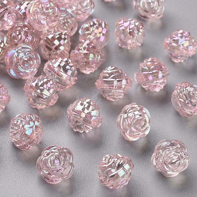 Transparent Acrylic Beads TACR-S154-33C-902-1