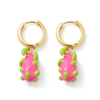 Brass Hoop Earrings EJEW-S251-04D-G-1