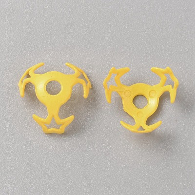 Hollow Acrylic Beads Caps DIY-WH20002-29F-1