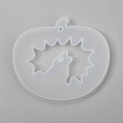 Halloween DIY Pumpkin Pendant Silicone Molds DIY-P006-52-1