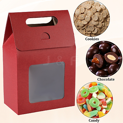 Rectangle Paper Gift Boxes with Clear Window CON-WH20003-02E-1