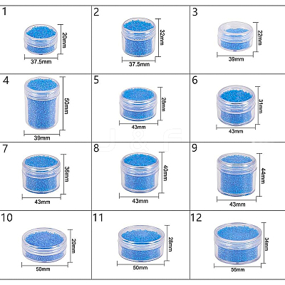 Column Plastic Bead Containers CON-BC0003-02-1