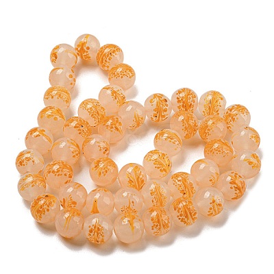 Handmade Lampwork Beads Strands LAMP-L079-05B-1