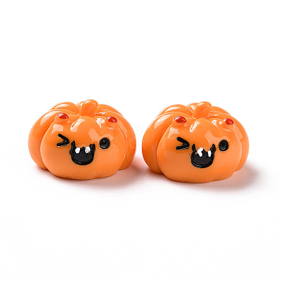 Halloween Opaque Resin Cabochons RESI-D063-15A-1