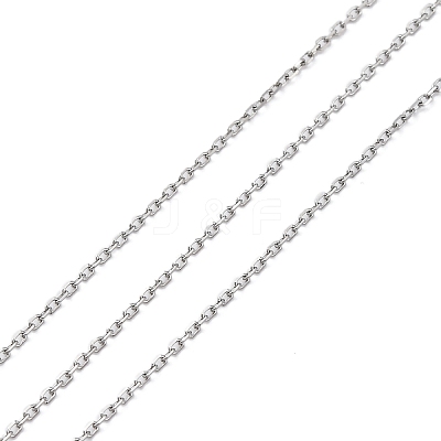 304 Stainless Steel Cable Chains CHS-M009-12P-01-1