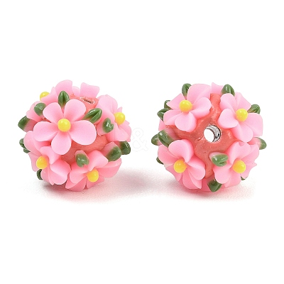 Handmade Polymer Clay Beads CLAY-H009-02-1