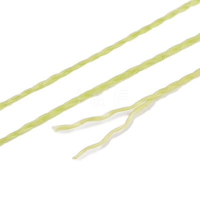 2-Ply Round Waxed Cotton Thread Cords YC-T004-01A-22-1