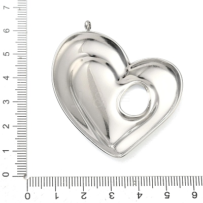 304 Stainless Steel Big Pendants STAS-Z192-06P-1