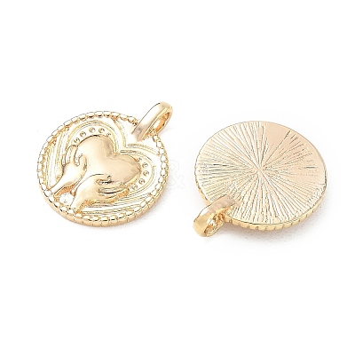 Brass Pendants KK-CBA3EDE-08G-1