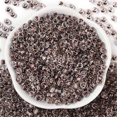 Transparent Inside Colours Glass Seed Beads X1-SEED-A032-04S-1