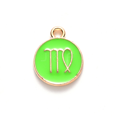 Alloy Enamel Pendants LS-X-ENAM-S124-01A-06B-1