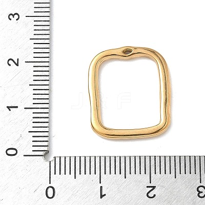 304 Stainless Steel Pendants STAS-G361-01C-G-1