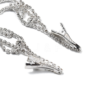 Alloy Rhinestone Hair Chain LS-OHAR-M044-02C-S-1
