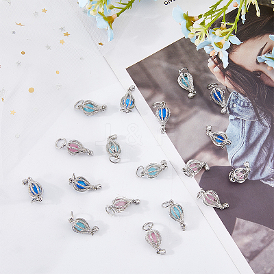 18Pcs 2 colors Alloy Pendants MPDL-DC0001-04-1