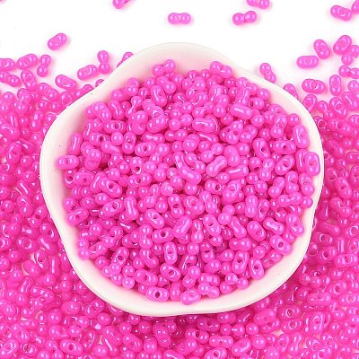 Baking Paint Glass Seed Beads SEED-L011-09A-13-1