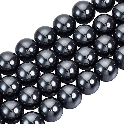 Non-magnetic Synthetic Hematite Beads Strands G-OC0001-46-1