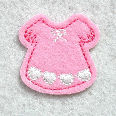 Computerized Embroidery Cloth Iron on/Sew on Patches DIY-O003-25B-1