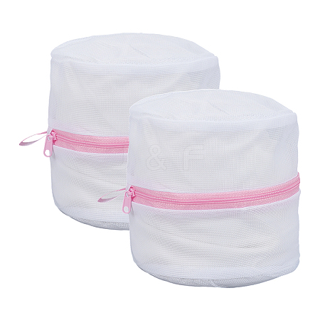 2Pcs Polyester Laundry Drawstring Bags ABAG-DJ0001-31-1