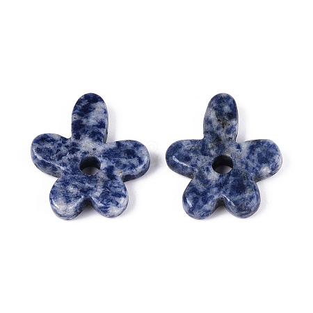 Natural Blue Spot Jasper Pendants G-T142-44L-1