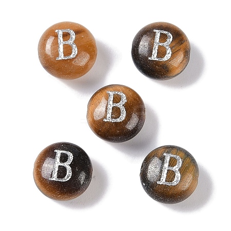 Natural Tiger Eye Beads G-L524-20B-02-1