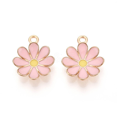 Alloy Enamel Pendants ENAM-S121-116L-1