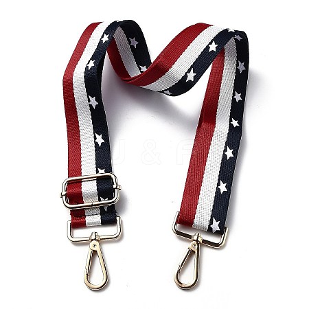 Adjustable Nylon Bag Chains Strap LS-AJEW-P059-16-1