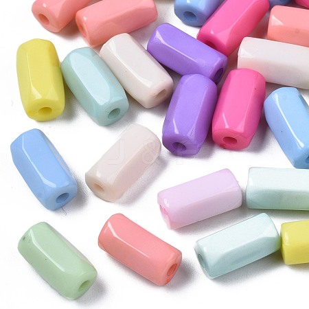 Opaque Acrylic Beads MACR-S272-74-1