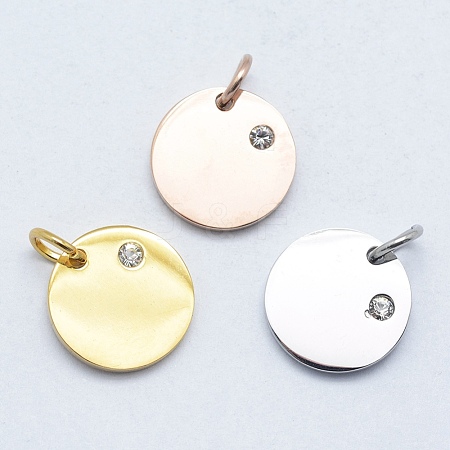 316 Surgical Stainless Steel Pendants STAS-K178-06-1
