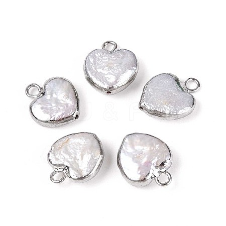Baroque Natural Keshi Pearl Pendants PEAR-P004-25P-1