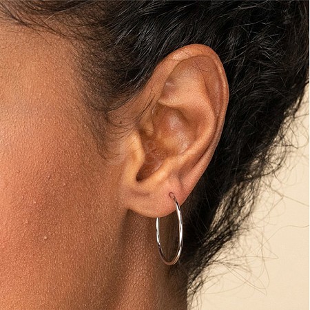 Non-Tarnish 304 Stainless Steel Hoop Earrings for Women EJEW-X0015-02P-02-1