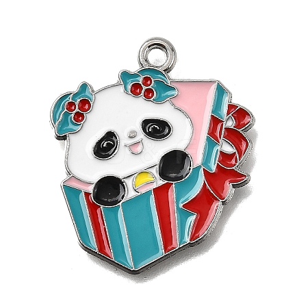 Alloy Enamel Pendants FIND-Z094-02P-08-1