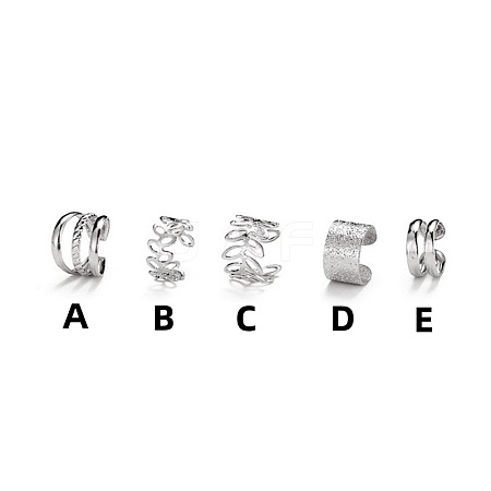 Alloy Cuff Earrings WG776DF-20-1