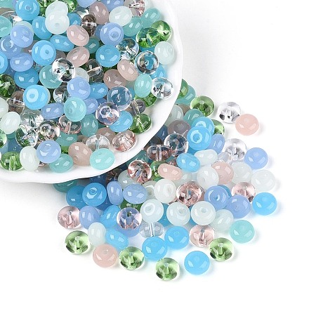 Transparent Colours Glass Seed Beads SEED-N007-39B-02-1