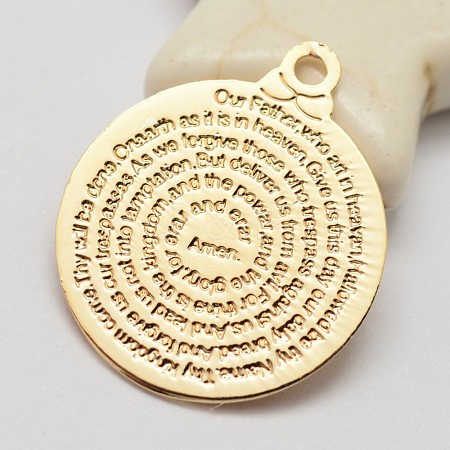 Brass Pendants X-KK-P068-04-1