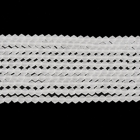 Imitate Austrian Crystal Frosted Glass Beads Strands LS-GLAA-F029-TM3mm-B13-1