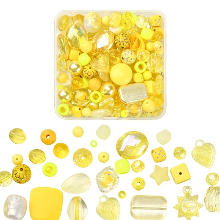 100G Acrylic Beads SACR-YW0001-41B-1