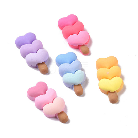 Cute Opaque Resin Cabochons X1-RESI-L037-09-1