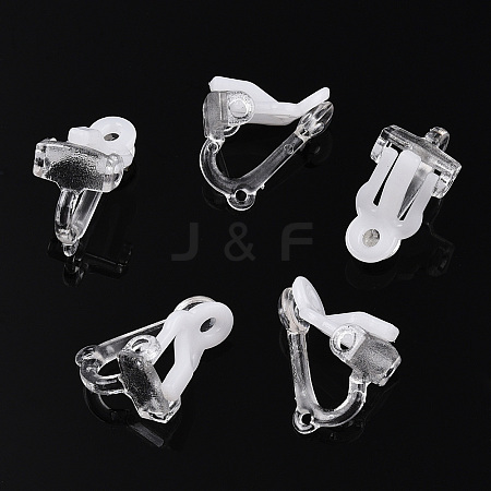 Plastic Clip-on Earring Findings FIND-R039-04-A01-1