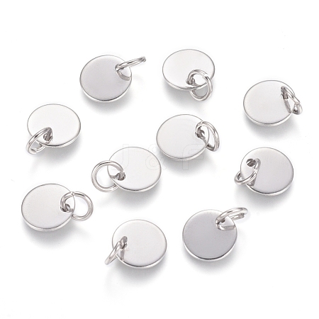 Non-Tarnish 304 Stainless Steel Charms STAS-I124-01C-P-1