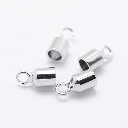 Brass Cord Ends KK-K206-04P-1