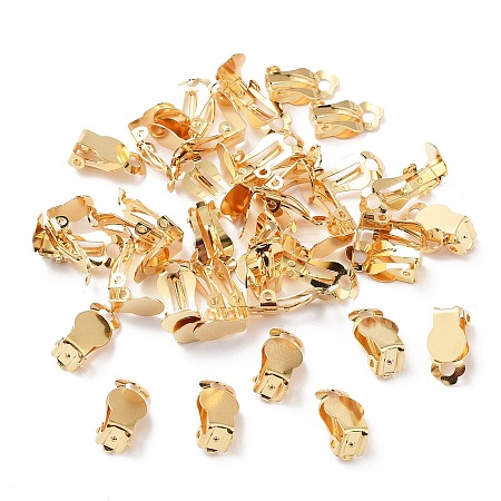 304 Stainless Steel Clip-on Earring Findings X-STAS-T045-33A-G-1