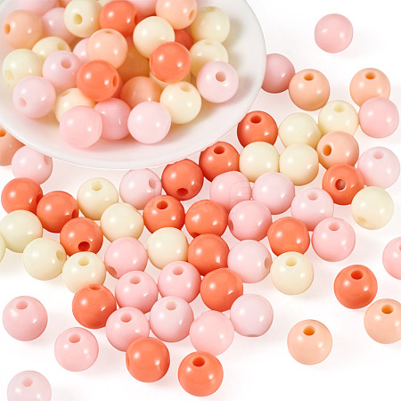 10G Opaque Acrylic Beads SACR-TADJ0001-03E-1