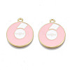 Alloy Enamel Pendants PALLOY-N170-021B-NR-1