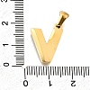 Golden 304 Stainless Steel Pendants STAS-K300-01G-V-3