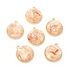 Resin Shell Pendants RESI-D054-02LG-01-1