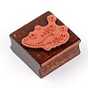 Wood DIY Stamps DIY-WH0246-24L-1